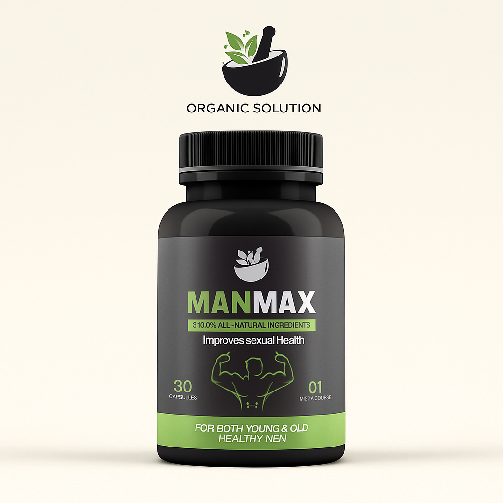 Man Max – Strength. Stamina. Confidence.